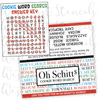DIGITAL Oh Schitts Word Search Bag Topper