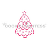 Smiling Christmas Tree PYO Stencil