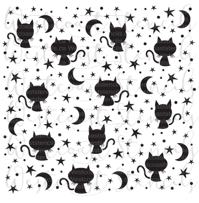 Starry Night Cats