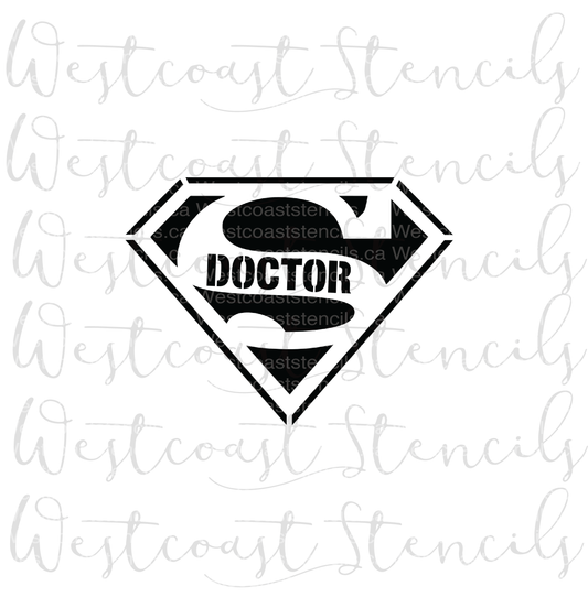 Super Doctor Stencil