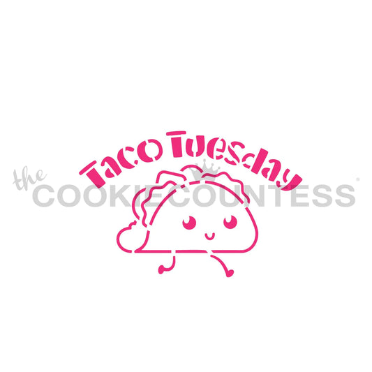 Taco Tuesday PYO Stencil