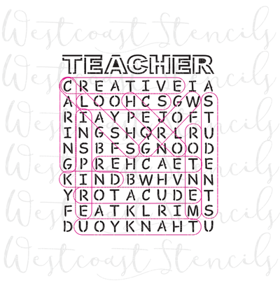 Teacher Word Search