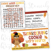DIGITAL Thanksgiving Word Search Bag Topper
