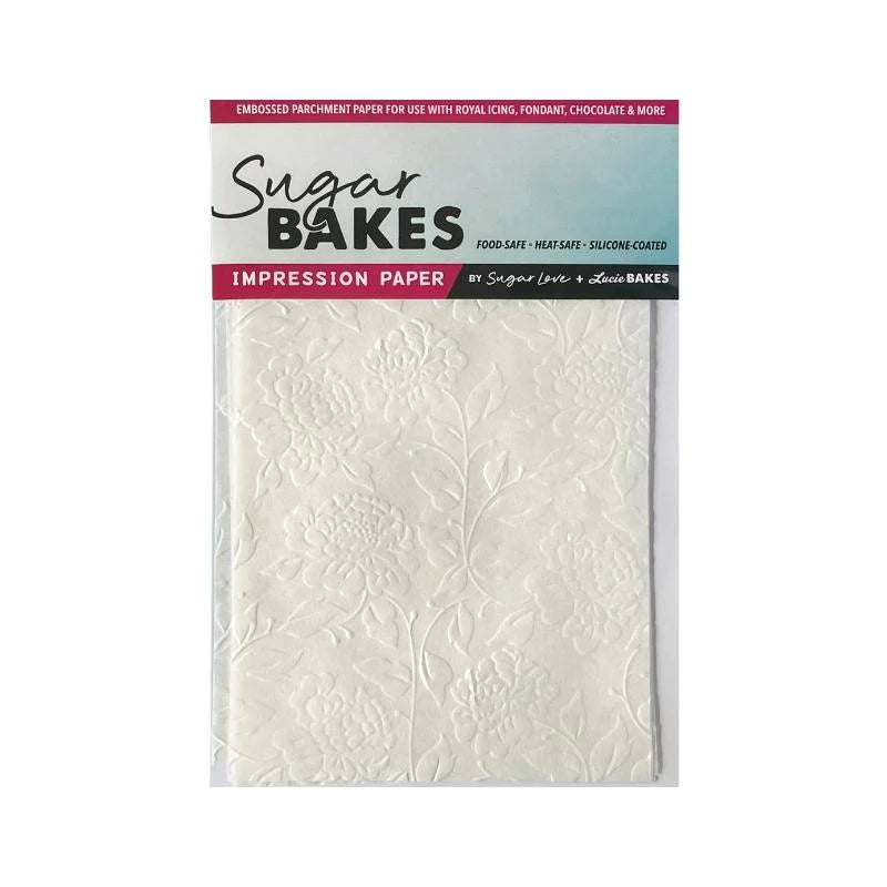 Delicate Rose - Sugar Bakes Impression Paper