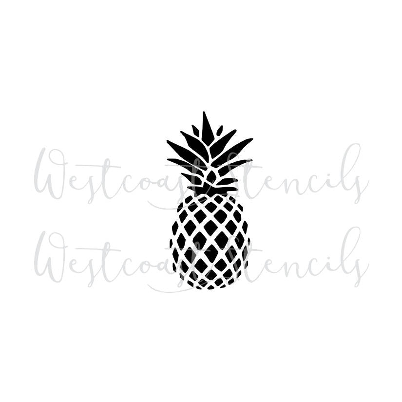 Pineapple Stencil