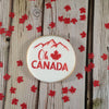 Oh Canada Mountains Stencil