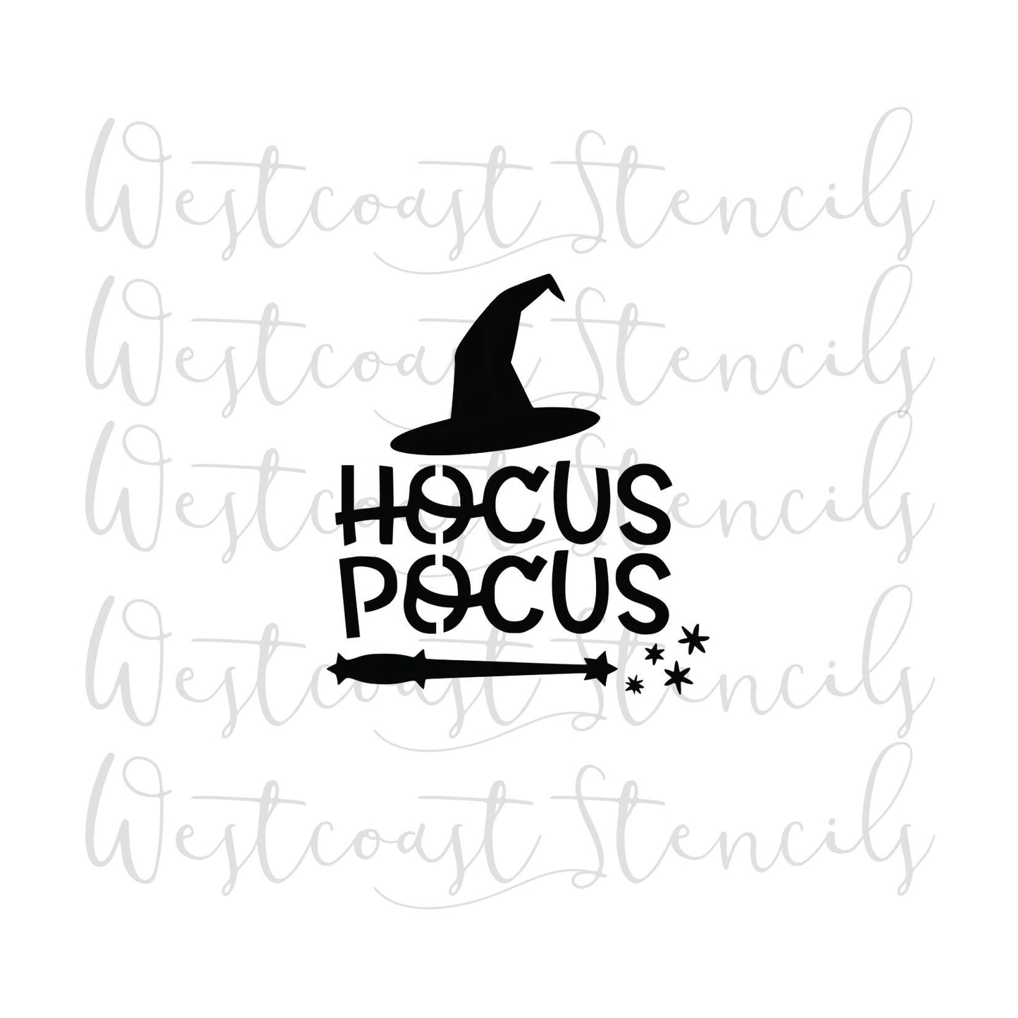 Hocus Pocus Stencil