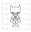 PYO Bat Kid Stencil