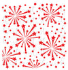 Fireworks Background Stencil