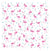 Flamingo Polka Dots Stencil