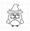PYO Owl with Witch Hat