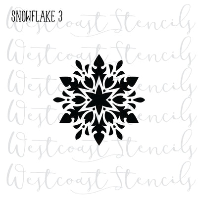 Snowflakes, 4 Styles