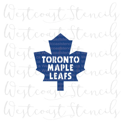 Toronto Maple Leafs Stencil, Vintage