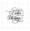 Easter Blessings Stencil, Style 2