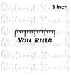 You Rule Stencil