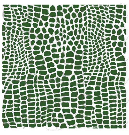 Reptile Pattern Stencil