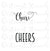 Cheers Stencil, Style 1