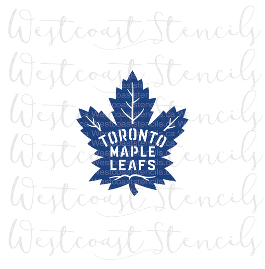 Toronto Maple Leafs Stencil, New - Digital Download