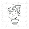 PYO Cactus with Sombrero