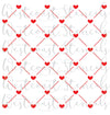 Heart Grid Stencil