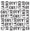Boy? Girl? Stencil