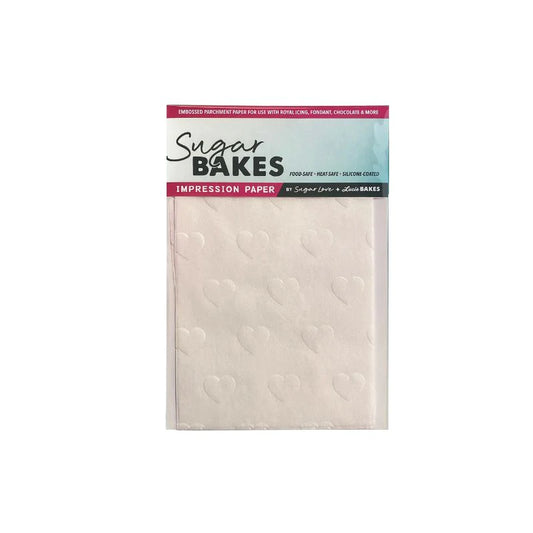 Hearts - Sugar Bakes Impression Paper